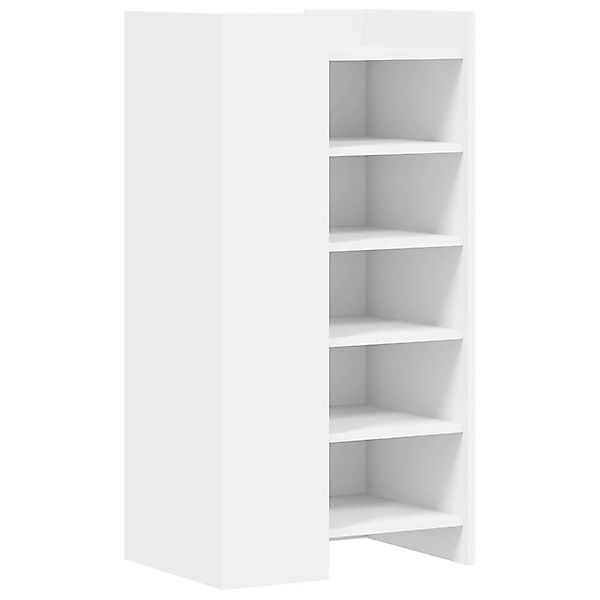 vidaXL Schuhregal Schuhschrank Weiß 52x37,5x100 cm günstig online kaufen