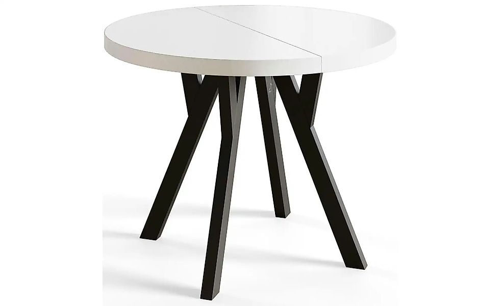 Esstisch ausziehbar Ove ¦ weiß Ø: 100 Tische > Esstische > Esstische rund - günstig online kaufen