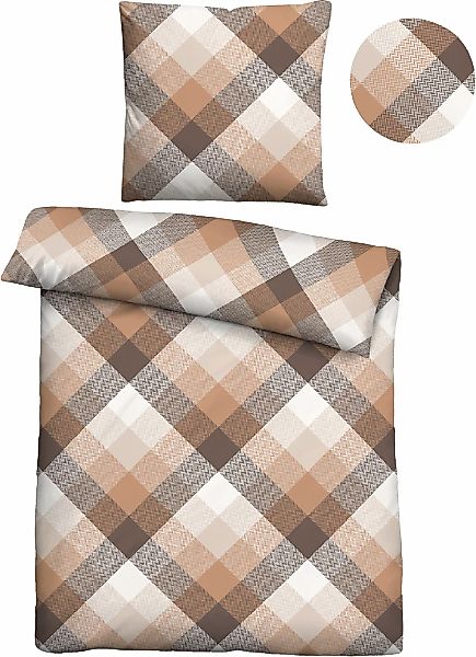 Castell - Markenbettwäsche Bettwäsche "Anny" 2 Stk. feiner Glanz + weicher günstig online kaufen