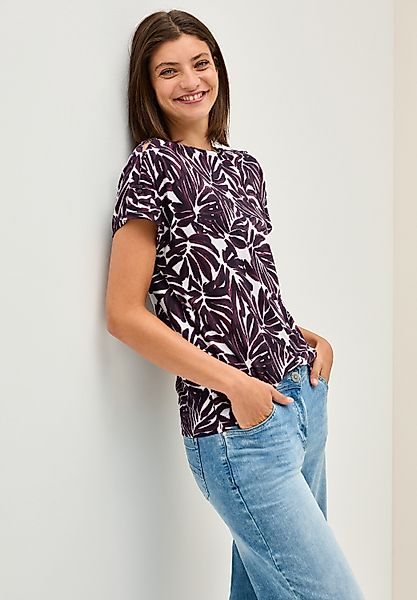 CECIL T-Shirt mit Knopfdetail an den günstig online kaufen
