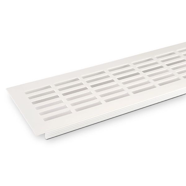 SOTECH Lüftungsgitter Lochblech 480 x 81 mm Weiß RAL9003 günstig online kaufen