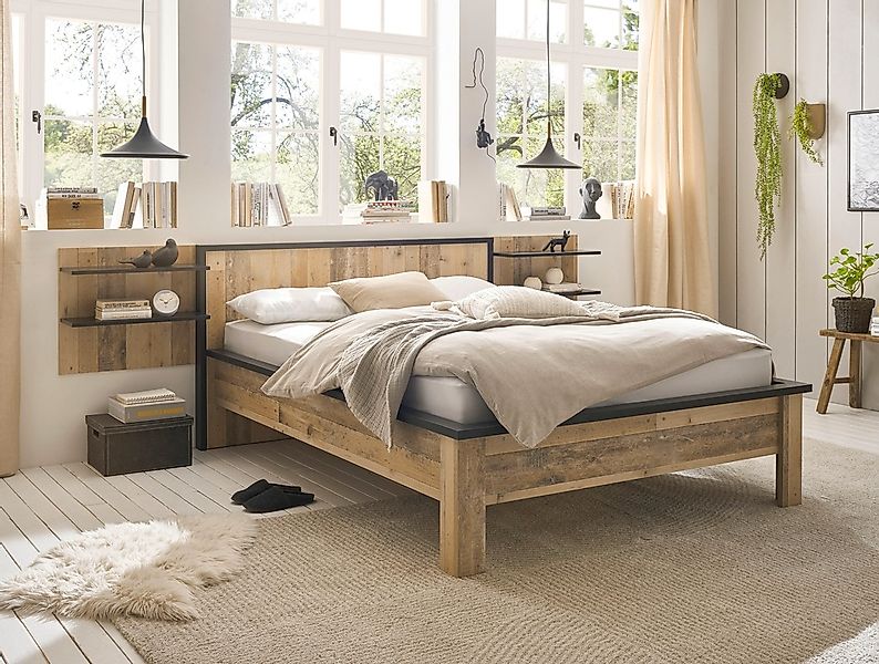 Home affaire Bettanlage "SHERWOOD", (3 tlg.), Liegefläche Bett 140x200cm, W günstig online kaufen