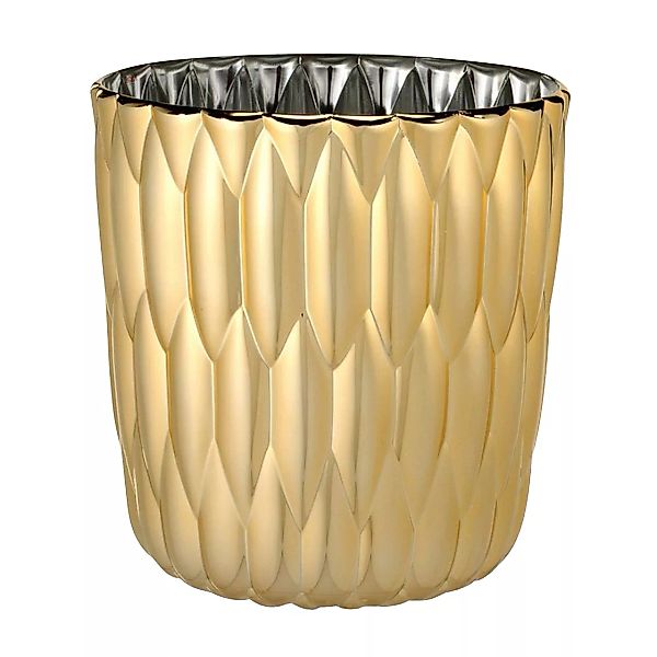 Kartell - Jelly Metallic Vase - gold/Ø23.5cm/H 25cm günstig online kaufen