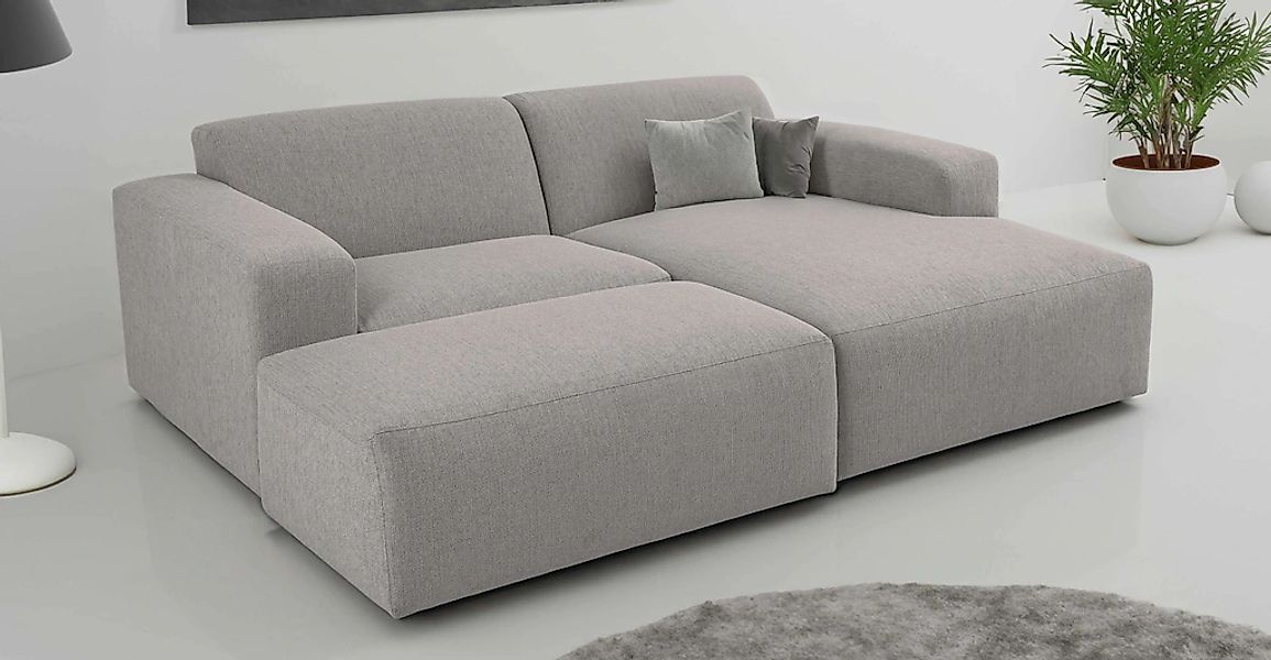 INOSIGN Ecksofa "Koa,228cm, L-Form, Modulsofa, Webstoff, Cord", Designsofa, günstig online kaufen