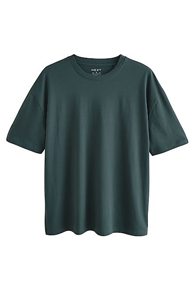 Next T-Shirt Rundhals-T-Shirt im Relaxed Fit günstig online kaufen