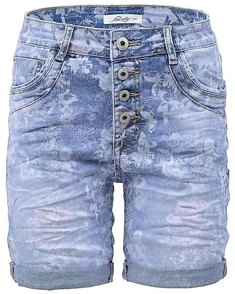 Jewelly Regular-fit-Jeans Jeans-Short Kurze Hose mit günstig online kaufen