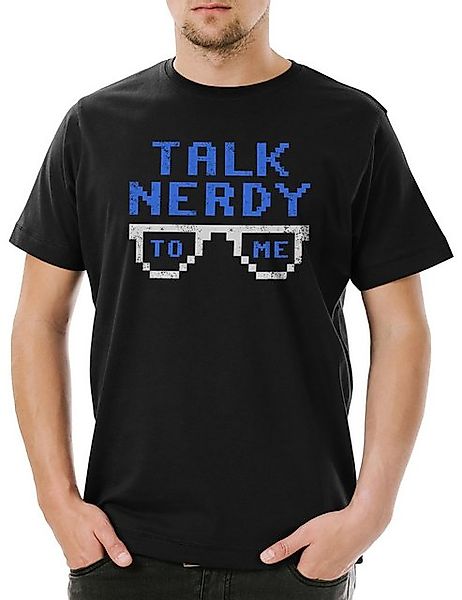 Urban Backwoods Print-Shirt Urban Backwoods Talk Nerdy To Me Herren T-Shirt günstig online kaufen