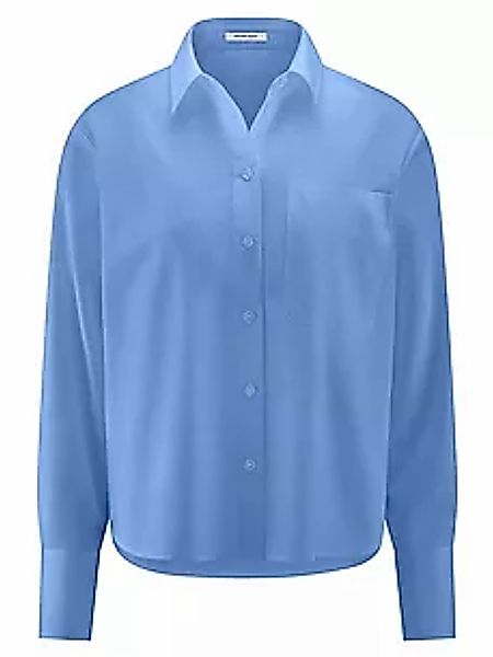 Bluse Peter Hahn blau günstig online kaufen