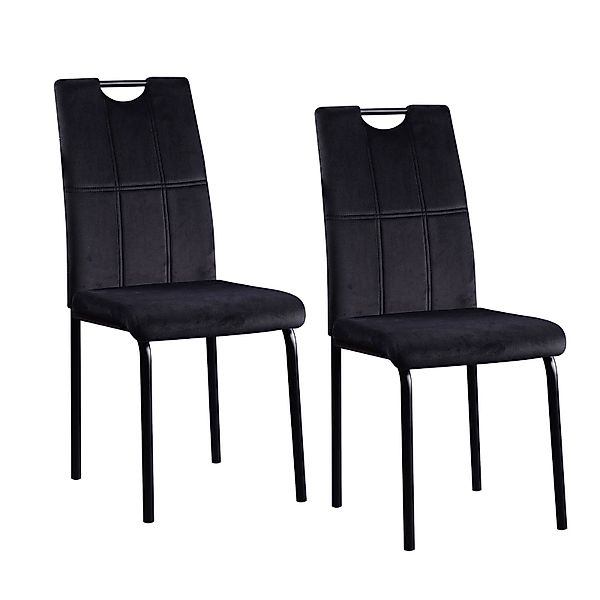 HTI-Living Esszimmerstuhl Stuhl Denton Velvet 2er-Set günstig online kaufen