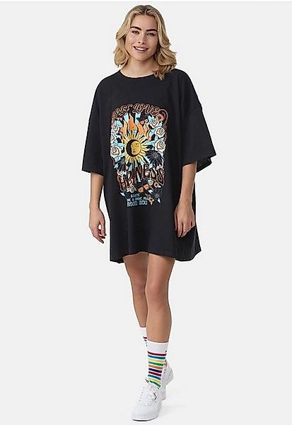 Worldclassca T-Shirt Worldclassca Oversized Front Print T-Shirt lang Sommer günstig online kaufen