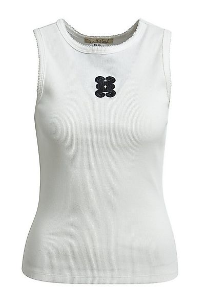 Smith & Soul Trägertop Fitted Rib Tanktop 3D Anagram günstig online kaufen