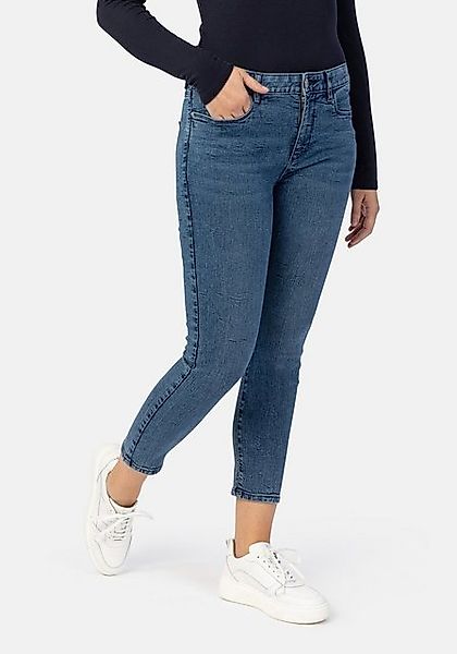 STOOKER WOMEN 5-Pocket-Jeans Florenz Denim heavy used Slim Fit günstig online kaufen