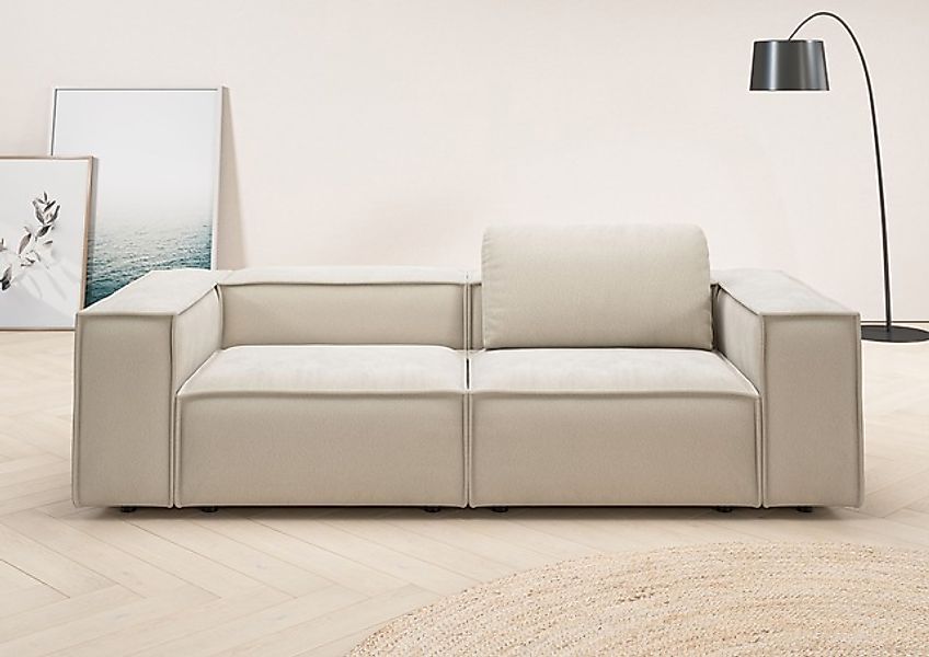 Home affaire 2-Sitzer »Watertown, modernes Sofa 246 cm breit, auch in Feinc günstig online kaufen