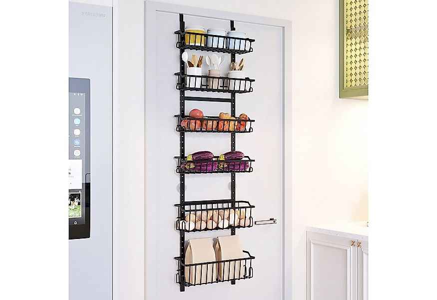 GarveeMore Küchenregal Hängender Organizer an der Tür, Abnehmbarem Korb,6-s günstig online kaufen