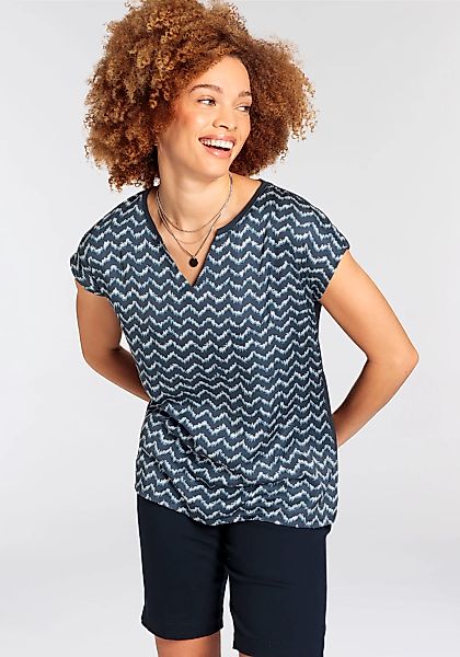 Boysens Schlupfbluse, im Materialmix in verschiedenen Druck-Design - NEUE K günstig online kaufen
