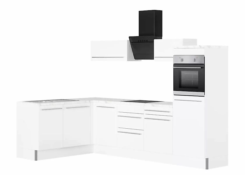 KOCHSTATION Küche "KS-Bern2", Stellmaße 295 x 175 cm, wahlweise mit E-Gerät günstig online kaufen