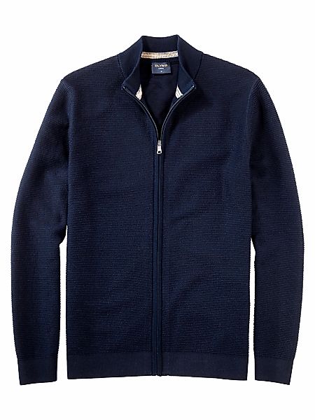 OLYMP Strickjacke, Stehkragen, regular fit günstig online kaufen
