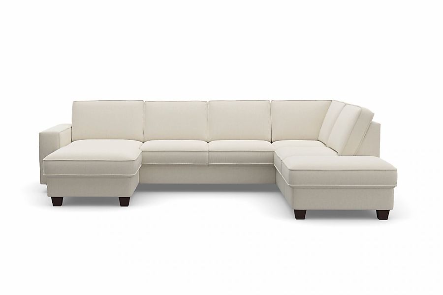 Home affaire Wohnlandschaft "County U-Form" wahlweise Ottomane links oder r günstig online kaufen