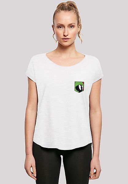 F4NT4STIC T-Shirt Looney Tunes Marvin The Martian Face Faux Pocket Print günstig online kaufen