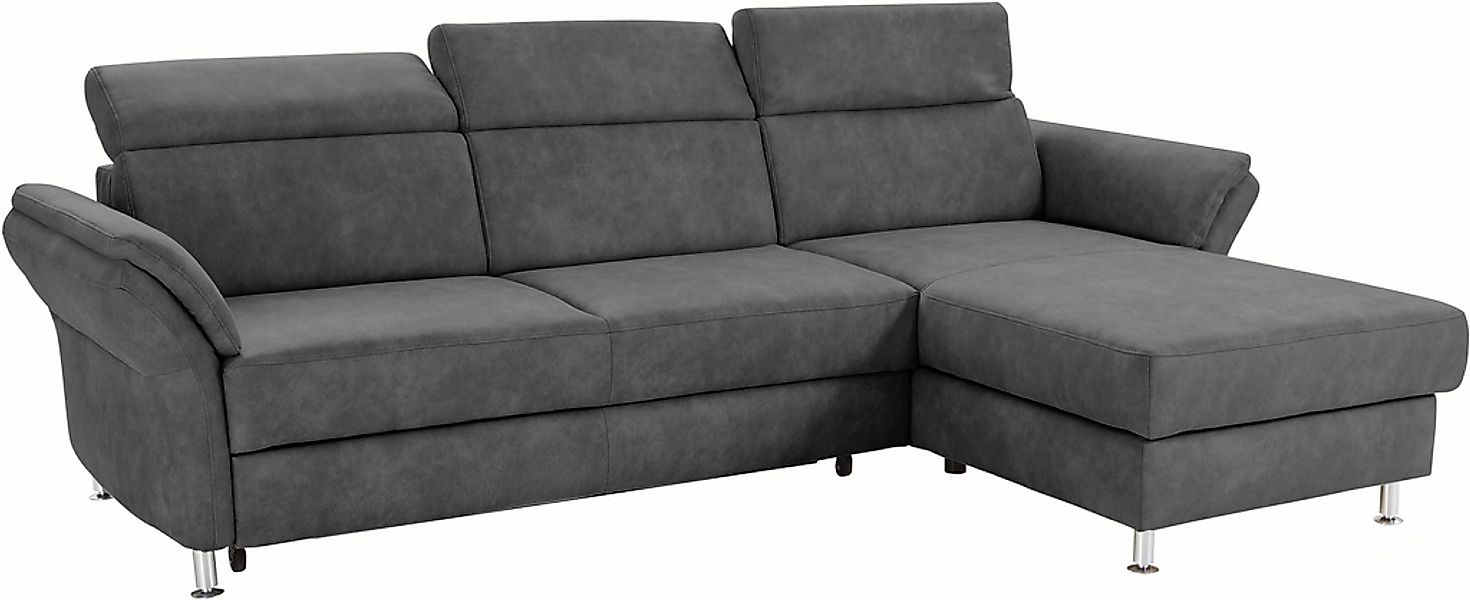 sit&more Ecksofa »Avignon L-Form«, Kopfteilverstellung, wahlweise mit Bettf günstig online kaufen