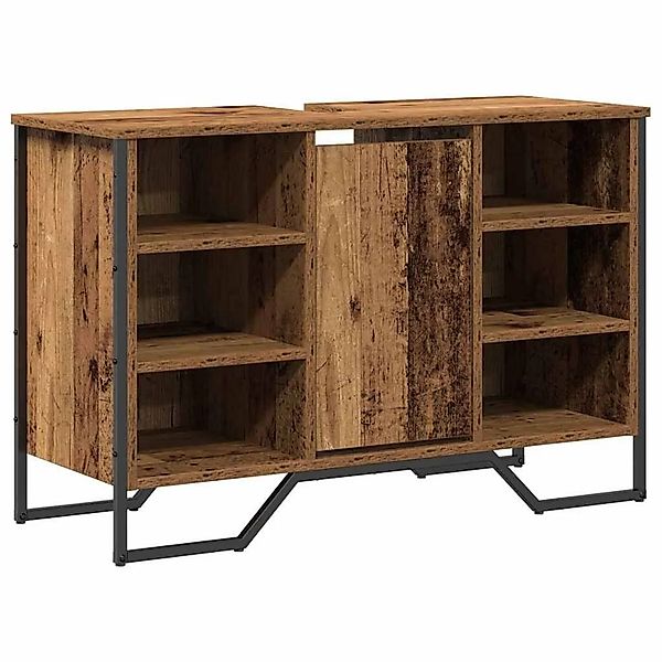 vidaXL Waschbeckenschrank Altholz 91 x 35 x 60 cm Holzwerkstoff 869183 günstig online kaufen