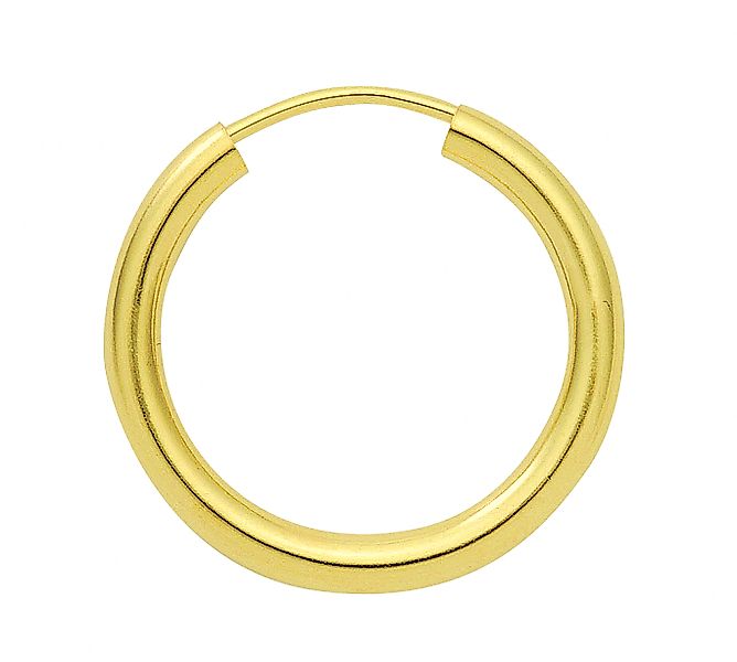 Adelia´s Paar Ohrhänger "1 Paar 333 Gold Ohrringe / Creolen Ø 60 mm", 333 G günstig online kaufen