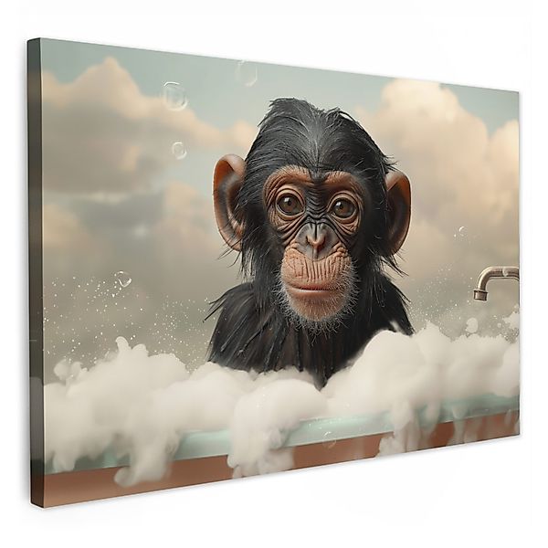 OneMillionCanvasses® Leinwandbild Affe - Tiere - günstig online kaufen