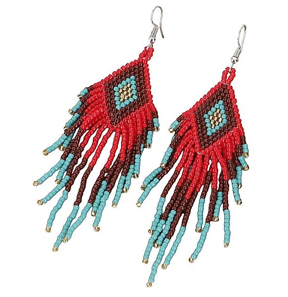 Guru-Shop Paar Ohrhänger Indigener Schmuck, Boho Ohrringe, Ethno.. günstig online kaufen