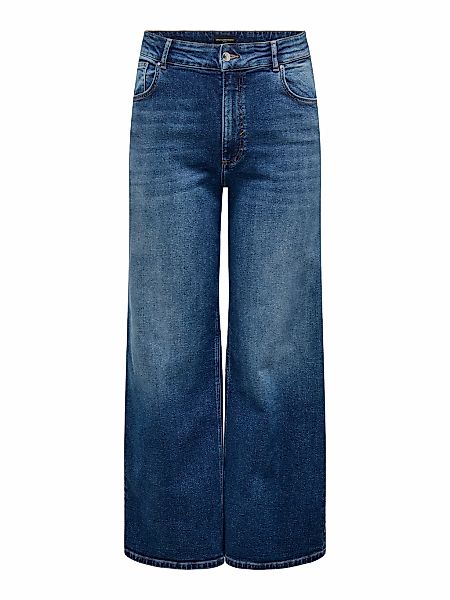 ONLY CARMAKOMA High-waist-Jeans "CARJUICY HW WIDE LEG REA255" günstig online kaufen