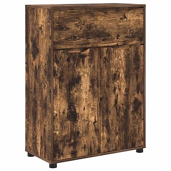 vidaXL Badezimmerschrank Geräucherte Eiche 72,5 x 36,5 x 100 cm 888772 günstig online kaufen