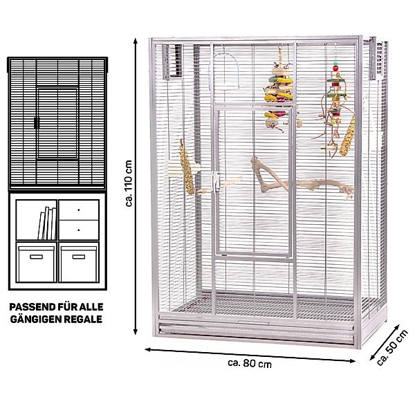 Montana Cages Vogelkäfig Premium Vogelvoliere "New günstig online kaufen