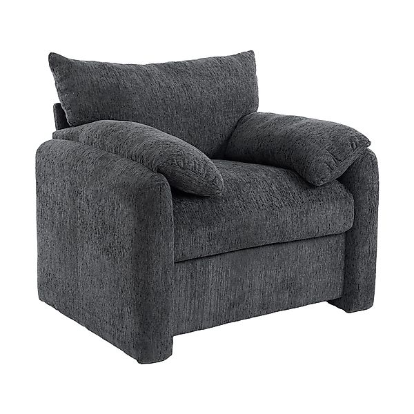 Merax Sessel Chenille-Stoff Einzelsessel mit extra günstig online kaufen