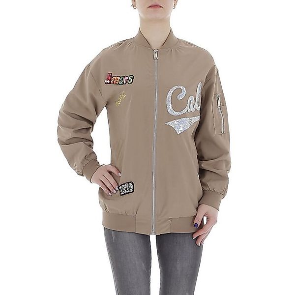 Ital-Design Collegejacke Damen Rockabilly (87256367) Glitzer günstig online kaufen