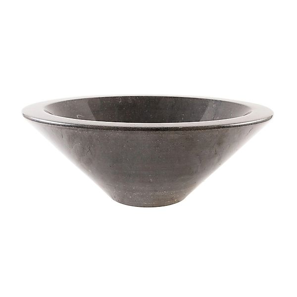 Wohnfreuden Andesit Waschbecken Caping 40 cm Schwarz günstig online kaufen