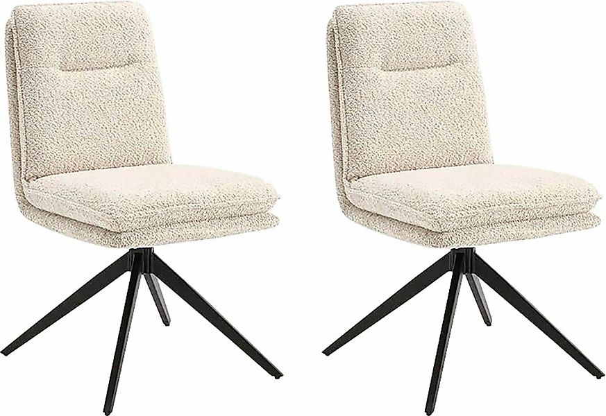 Home affaire Esszimmerstuhl "Valencia" (Set) 2 Stk. Boucle verschiedene Ges günstig online kaufen