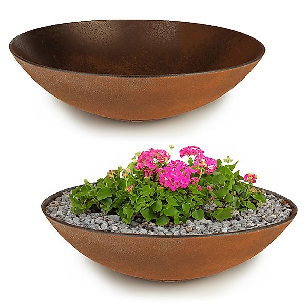 matches21 HOME & HOBBY Blumentopf Flache günstig online kaufen