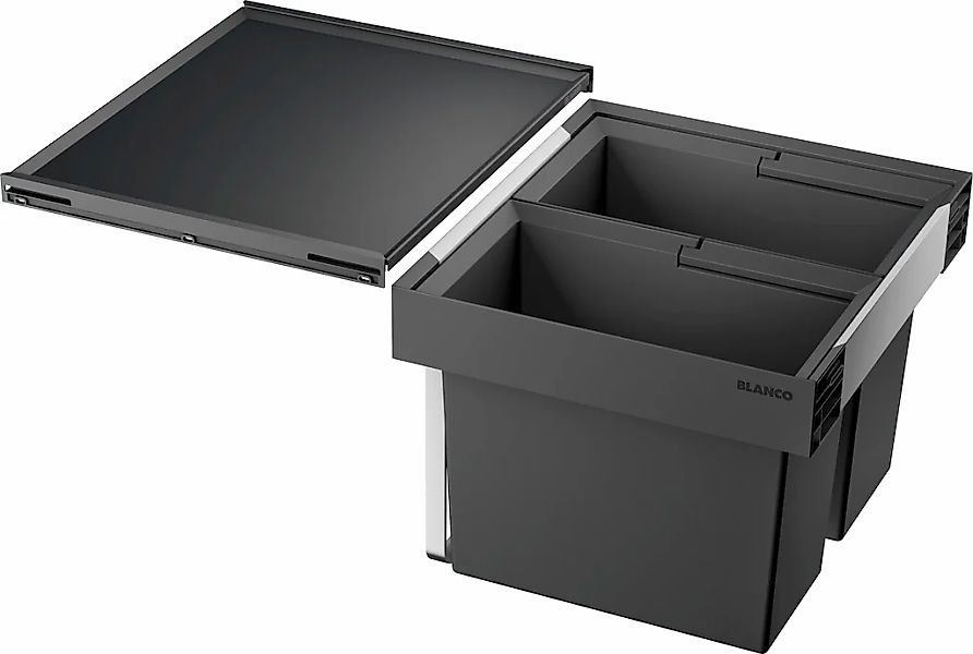 Blanco Mülltrennsystem "Flexon II 50/2" 2 Behälter Kunststoff, Stahlblech, günstig online kaufen