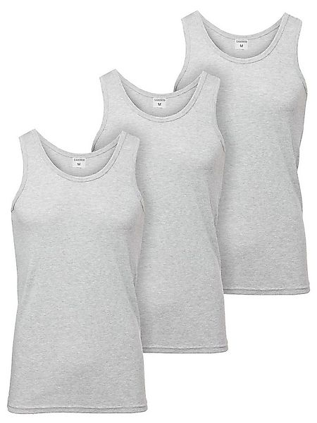 Ladeheid Unterhemd Tanktop Herren Baumwolle Set 3 Stück LA40-258 (Set, 3er- günstig online kaufen