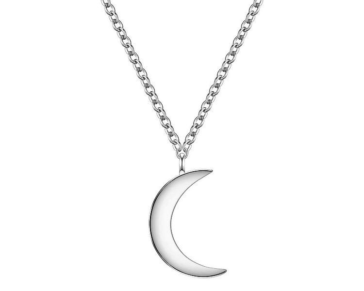 Glanzstücke München Silberkette Mond silber, aus Sterling Silber günstig online kaufen