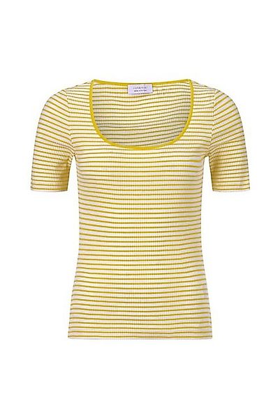 Rich & Royal T-Shirt Organic Rib Shirt Striped günstig online kaufen