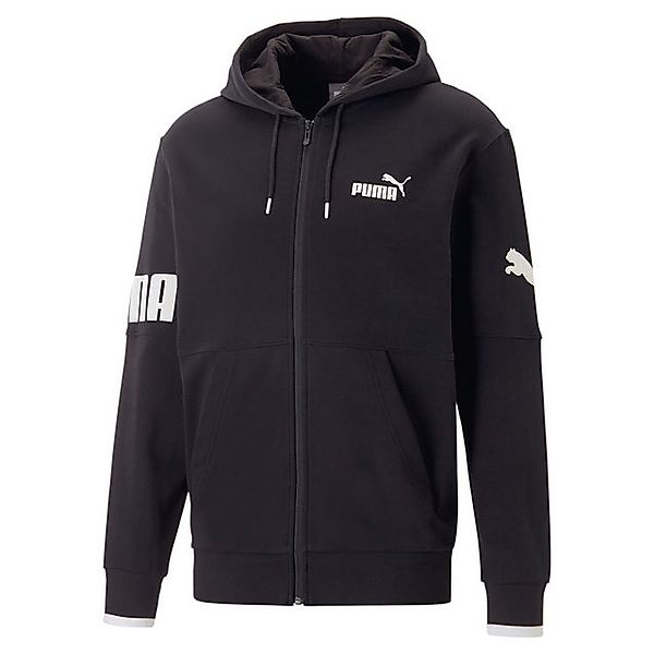 PUMA Fleecejacke Hoodie Kapuzenjacke Power Full-Zip günstig online kaufen