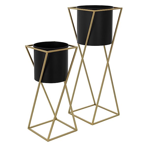 ML-DESIGN Blumenständer Pflanzenständer Set aus Metall günstig online kaufen
