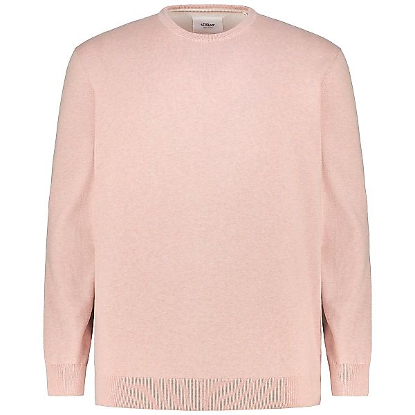 s.Oliver Feinstrickpullover aus Baumwolle Farbe lila Größe: 3XL günstig online kaufen