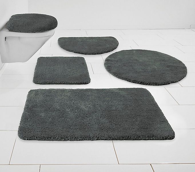 my home Badematte Madrid, Höhe 20 mm, rutschhemmend beschichtet, fußbodenhe günstig online kaufen