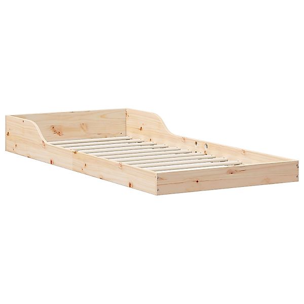 vidaXL Bett Bettgestell Braun 75 x günstig online kaufen