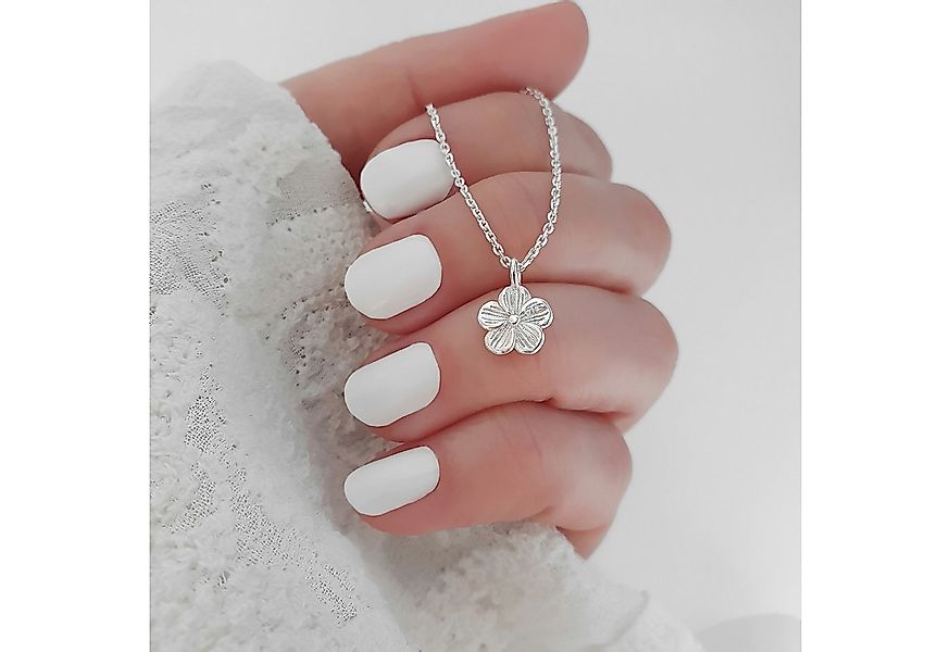 SCHOSCHON Kette mit Anhänger Kirschblüten (Blumenanhänger, zart), Floral günstig online kaufen