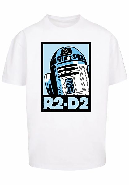 F4NT4STIC Kurzarmshirt "F4NT4STIC Herren Star Wars R2-D2 Poster with Heavy günstig online kaufen