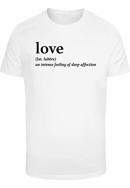 MisterTee T-Shirt "MisterTee Damen Love Definition T-Shirt Round Neck", (1 günstig online kaufen