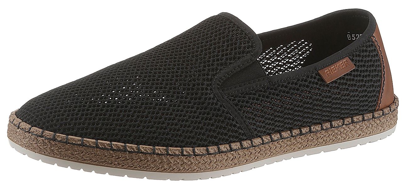 Rieker Espadrille mit luftdurchlässiger Perforation günstig online kaufen