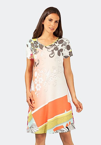 Hajo Strandkleid Strand-/Freizeitkleid mit Floradruck günstig online kaufen